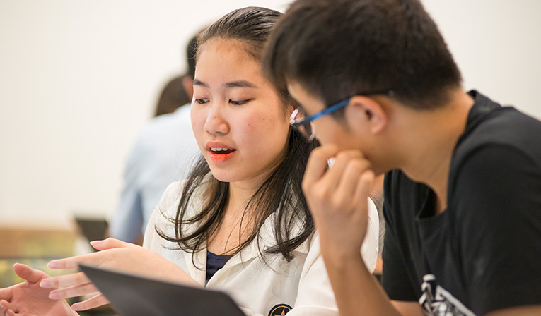 aep students in classroom